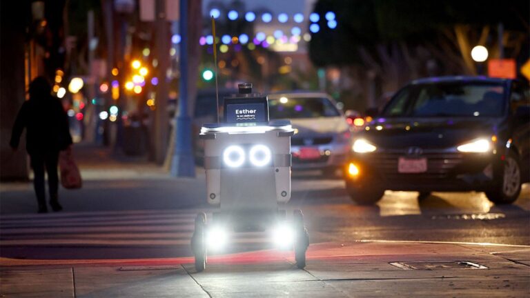 A Waymo robotaxi and a Serve delivery robot collided in Los Angeles