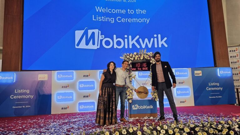 India’s MobiKwik surges 82% in market debut