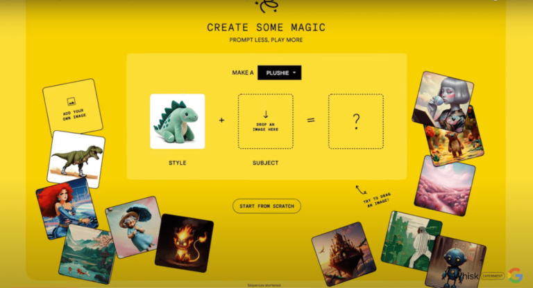 Google experiments with a new image generator that remixes three images into one creation
