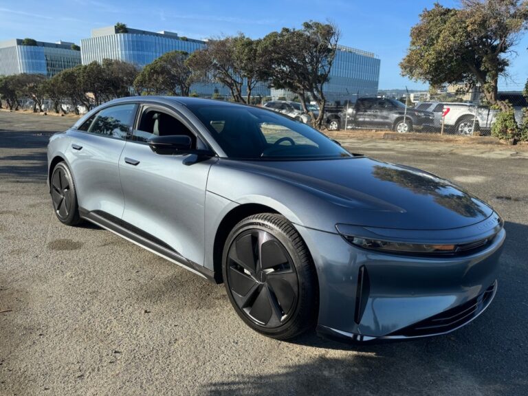 The 2025 Lucid Air Pure is a luxe ride at $69,900 with room for tech tune-ups