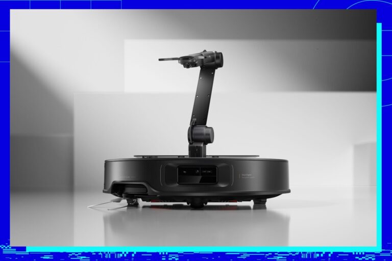 This Robot Vacuum Has a Claw Arm That’s Perfect for Picking Up Rogue Socks