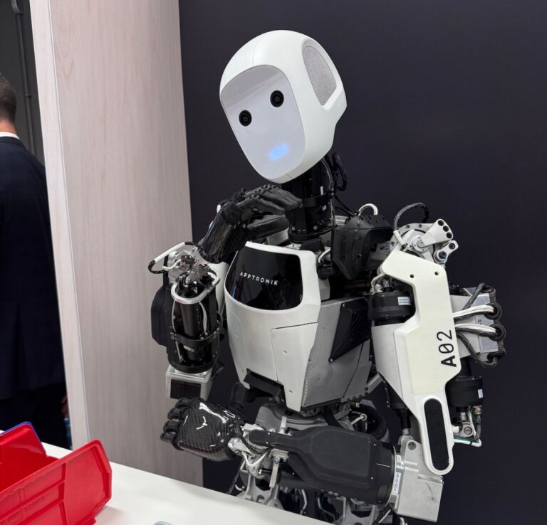 Apptronik’s Apollo humanoid robot gets to work at CES 2025