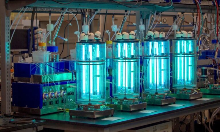 Biosphere zaps germs with UV light to make biomanufacturing cheaper