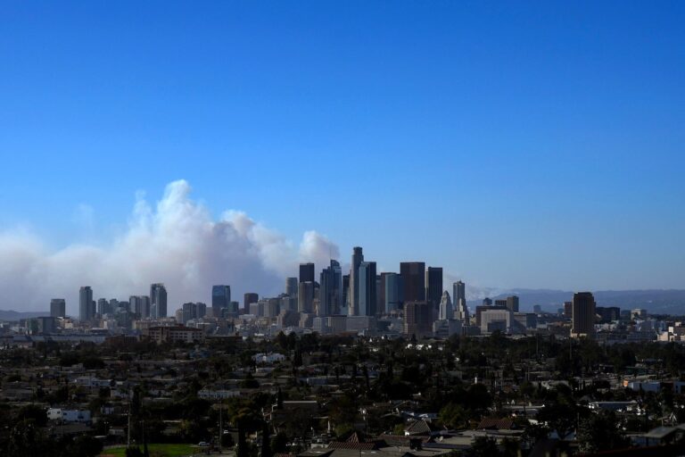 Thousands Evacuate in L.A. As Wildfires and Extreme Wind Hit Southern California