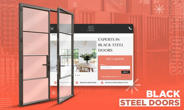 Insta-Worthy Interiors: Black Steel Doors Steal the Spotlight on Social Media