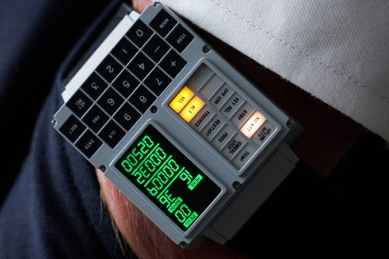 Apollo Landing Keypad Shrunken Into World’s Coolest Calculator Watch